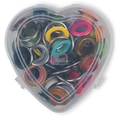 Nestels assortiment | 14 mm | 11 kleuren - 44 stuks | Prym 542622 Zeilringen - Nestelringen PRYM - 542622 4002275426222