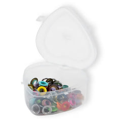 Nestels assortiment | 8 mm | 11 kleuren - 66 stuks | Prym 542620 Zeilringen - Nestelringen PRYM - 542620 4002275426208