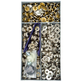 Drukknopen Prym Sport en Camping zilver 15mm 100 stuks Drukkers PRM390241 4002273902414 - Fourniturenkraam.nl