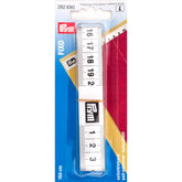 Cinta métrica adhesiva Prym FIXO, blanca con marcas negras, 150 cm, en paquete. PRYM282690 4002272826902