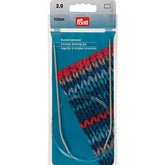 Rondbreinaald | 2 mm | lengte 120 cm | grijs Breinaalden PRYM211208 4002272112081