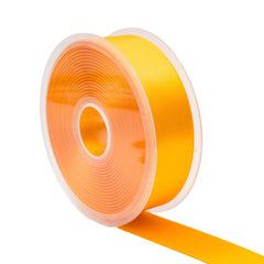 Satijnlint premium kwaliteit | 25 mm | Aanbieding rol 25 meter Satijn Lint SL - 25MM - 218 - WARMGEEL - ROL - 25M 3506620097293 warm geel