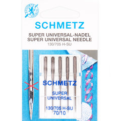 Schmetz Super universeel 70 | met antiplak coating Naaimachine naalden SCHMETZ - SUPER - UNIVERSAL - 70 4006589002769