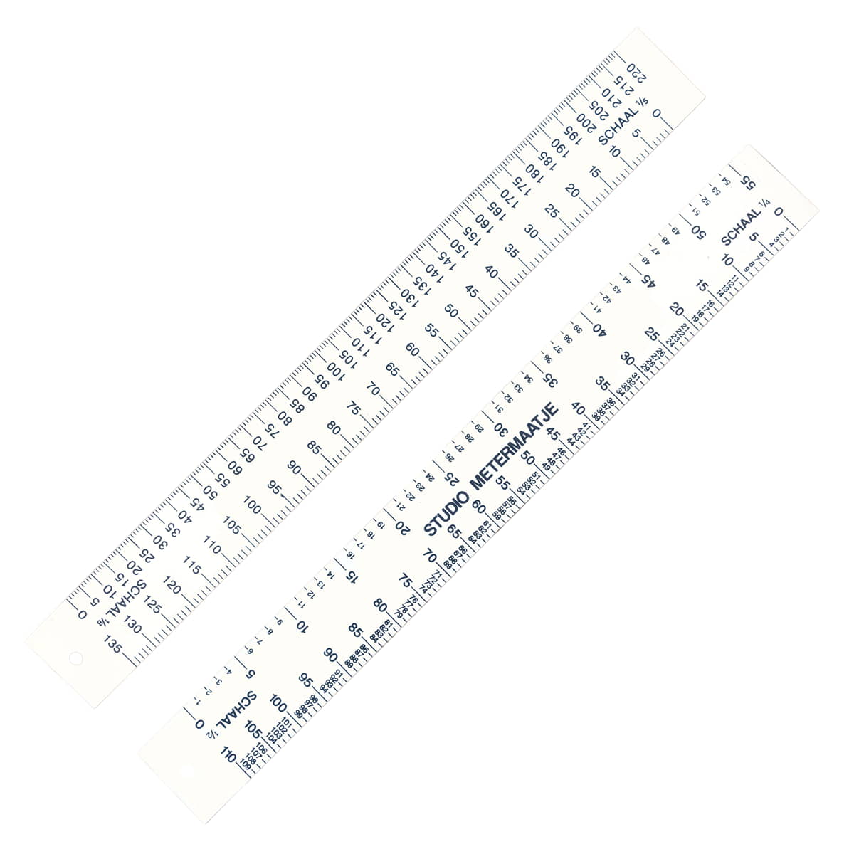 Studio Metermaatje liniaal | plastic Liniaal STUDIO - METERMAATJE - 30
