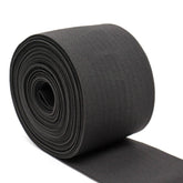 Taille elastiek stevig | 10 cm | zwart | rol 10 meter Elastiek TAILLE - ELAS - STEVIG - 10 - ZWART - 10M