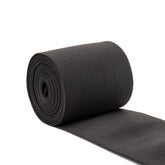 Taille elastiek stevig | 10 cm | zwart | rol 5 meter Elastiek TAILLE - ELAS - STEVIG - 10 - ZWART - 5M