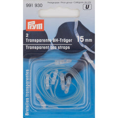 Transparante BH bandjes | 15 mm | 2 stuks BH accessoire PRYM991930 4002279171784
