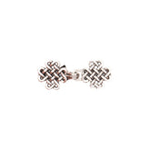 Vestsluiting | Keltische Knoop | zilver | met haak en oog Vestsluiting KLETISCHE - KNOOP - ZILVER