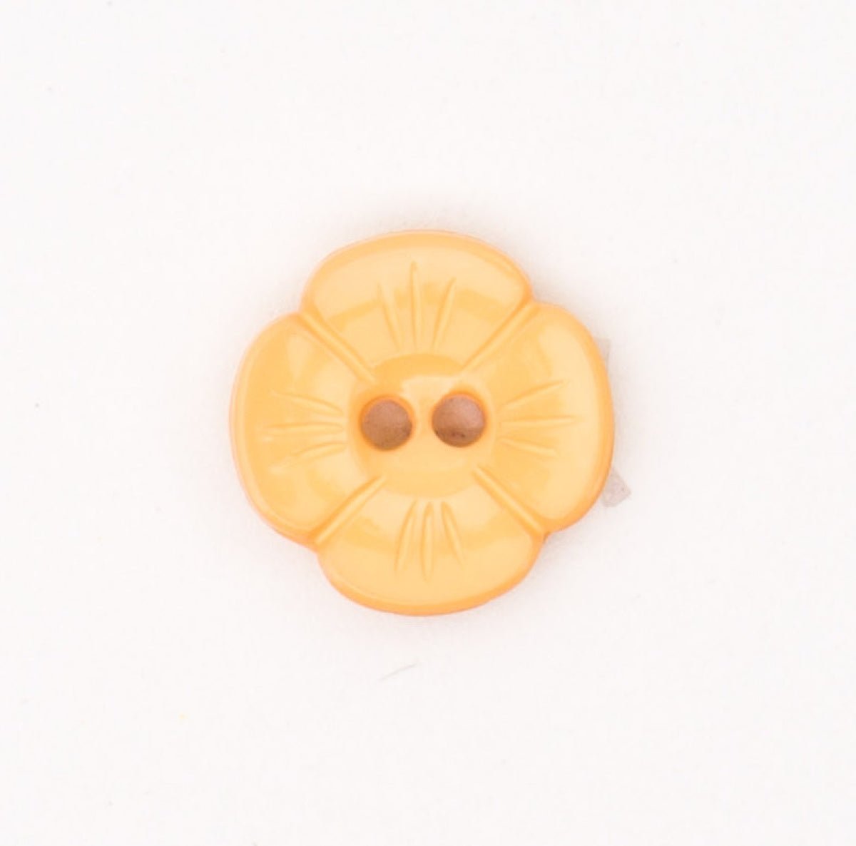 Abrikoos Bloem Knoop 12x12mm Knopen KNP00101