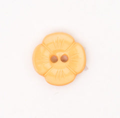 Abrikoos Bloem Knoop 12x12mm Knopen KNP00101