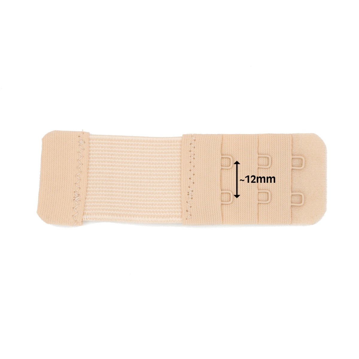 BH verlengstuk 2 haakjes 32mm beige BH verlenger BHV00003 4040881826746 - Fourniturenkraam.nl