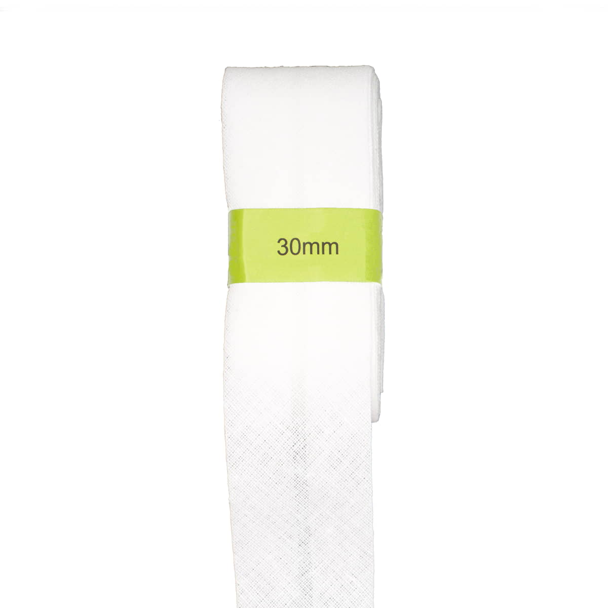 Biaisband | 30 mm | 3 meter | wit Biaisband BIAISBAND - 30 - 3M - 009 - WIT