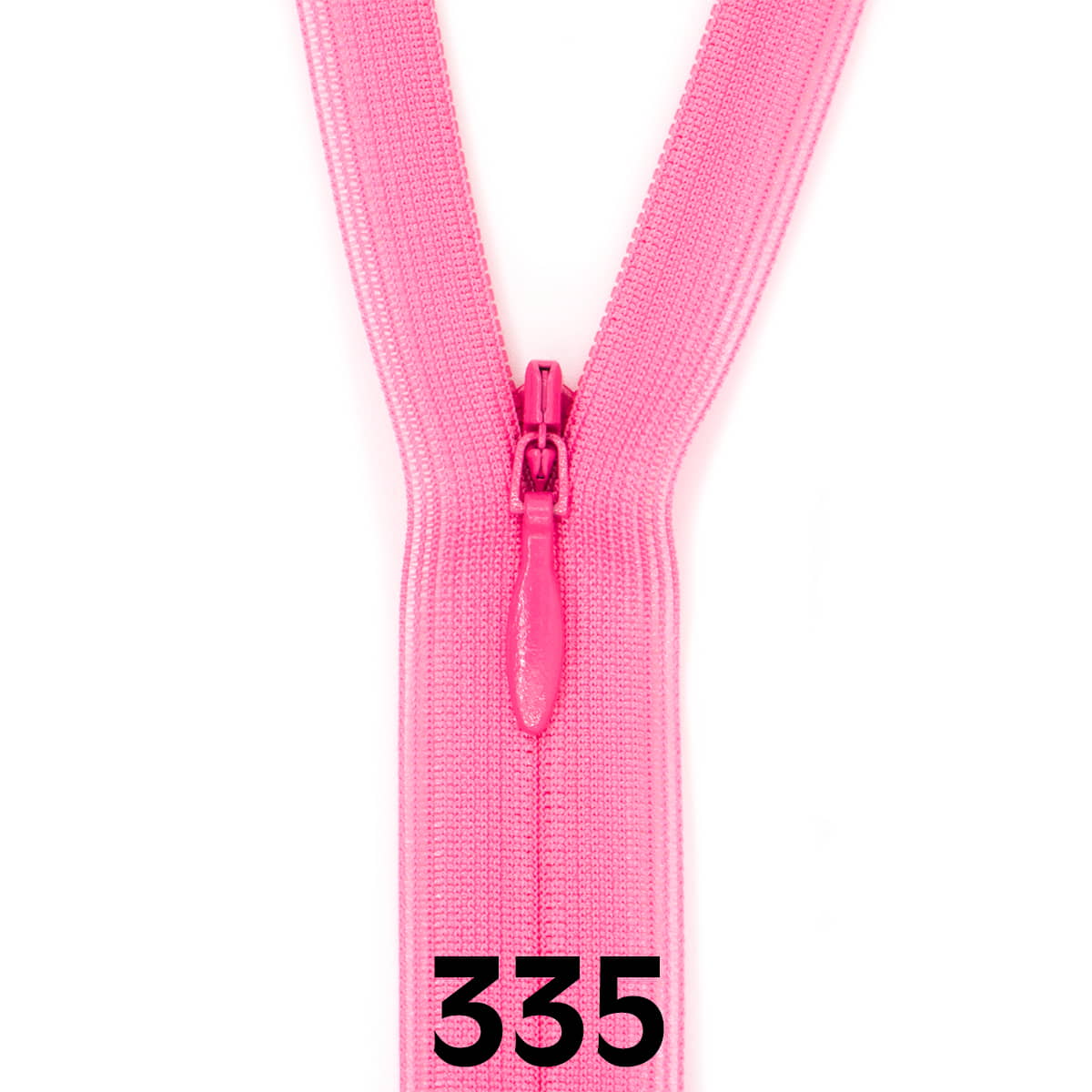 Blinde Rits 60 cm - 335 roze Rits BLINDE - RITS - 60 - 335