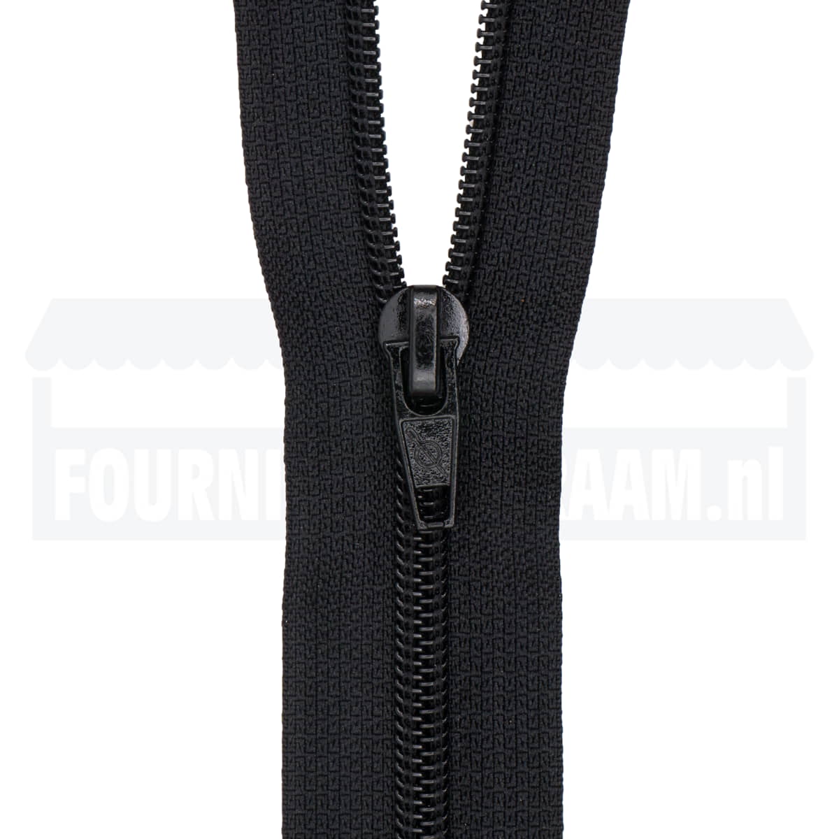 Broekrits | nylon spiraal 5 mm | 18 cm | zwart Rits RITS - BROEK - SPIRAAL - 5 - FK - 18 - ZWART