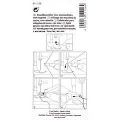 Daaddoorhaler voor naaimachines met magneet Prym 611126 Draaddoorstekers PRYM611126 4002276111264