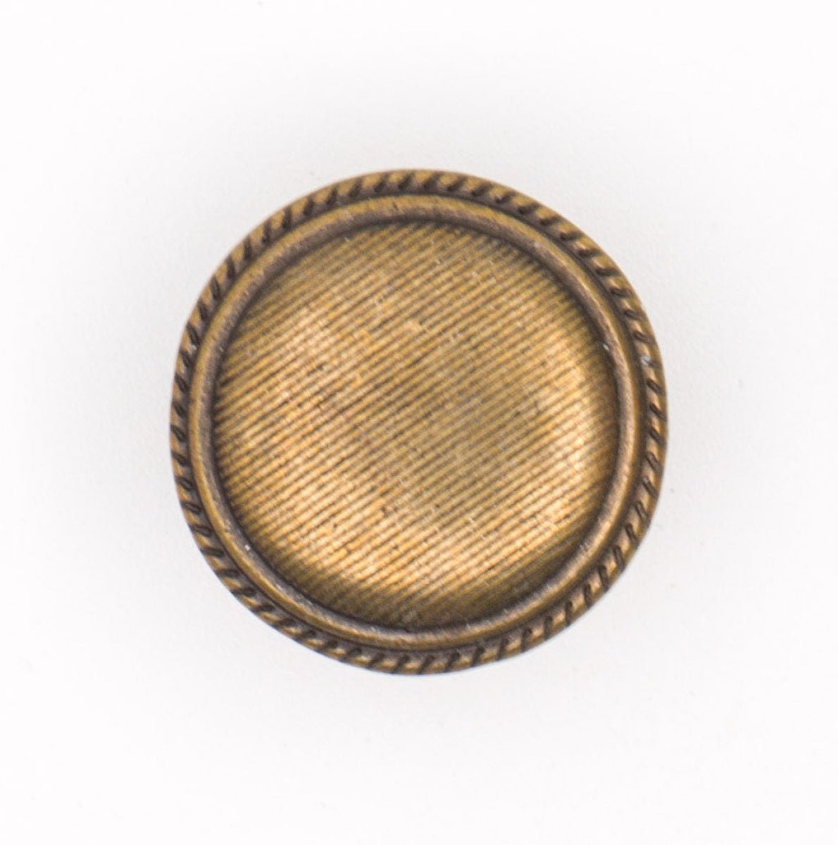 Elegante Bronzen Metalen Knoop - 20 mm met Schacht Knopen KNP00207