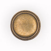 Elegante Bronzen Metalen Knoop - 20 mm met Schacht Knopen KNP00207