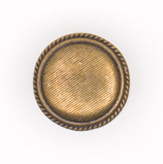 Elegante Bronzen Metalen Knoop - 20 mm met Schacht Knopen KNP00207