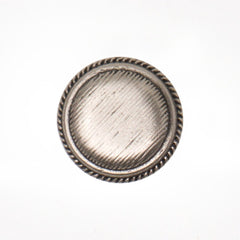 Elegante metalen knoop 15x15 mm Knopen KNP00157