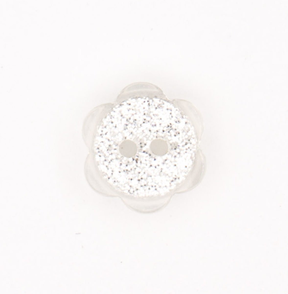 Elegante transparante Bloemvormige Knoop met Glans Knopen KNP00005