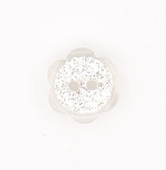 Elegante transparante Bloemvormige Knoop met Glans Knopen KNP00005