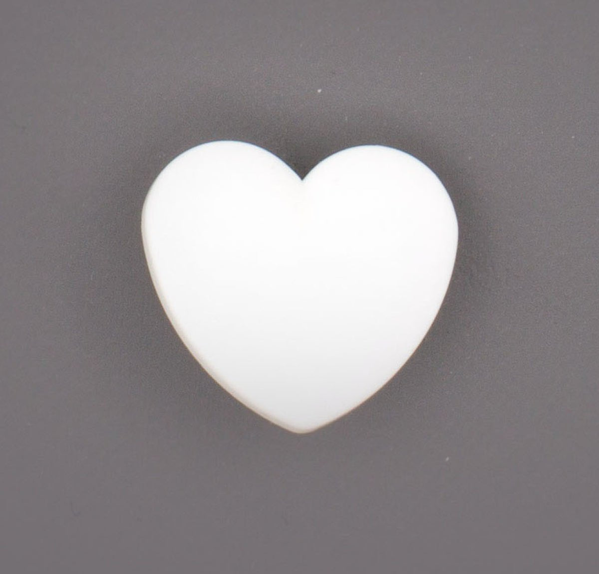 Elegante Witte Hartvormige Knoop Knopen KNP00037