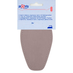 Elleboogstukken | licht grijs | opstrijkbaar souplesse Elleboogstukken ELB00006 8714772018782