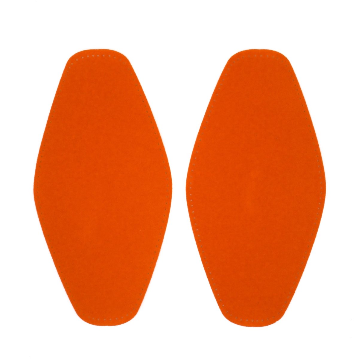 Elleboogstukken | oranje | opstrijkbaar katoen Elleboogstukken HKM366666 4000315073658