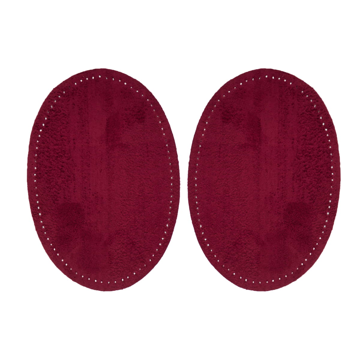 Elleboogstukken ovaal | bordeaux | opstrijkbaar polyester Elleboogstukken RESTYLE015.79152 - 763 8715779362175