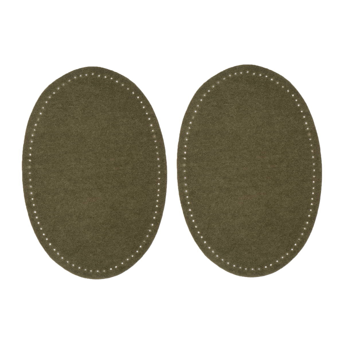 Elleboogstukken ovaal | groen | opstrijkbaar polyester Elleboogstukken RESTYLE015.79152 - 542 8715779362168