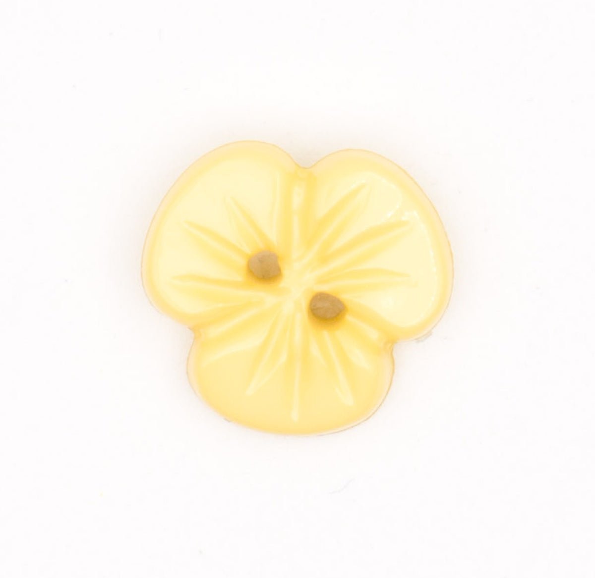 Frisse Gele Citroenvormige Knoop - 15x15 mm Knopen KNP00070