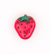 Fruitige Rode Aardbeiknoop - 10x13 mm Knopen KNP00056