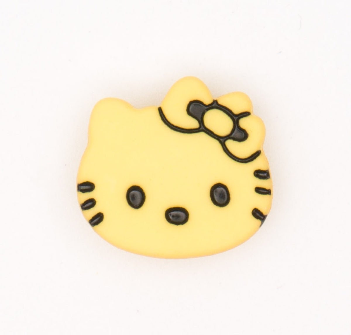 Gele Katten Knoop 18x17mm Knopen KNP00095