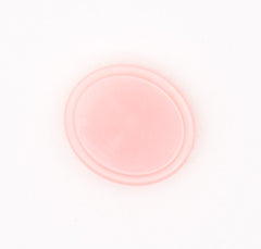 Gladde Roze Knoop 14x13mm Knopen KNP00010