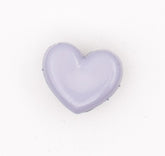 Glanzende Paarse Hartvormige Knoop 13x12mm Knopen KNP00017