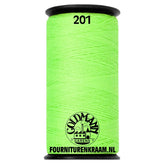 Goldmann garen 200m - 201 fluor neon - groen Garen GOLDMANN - GAREN - 200M - 201