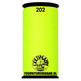 Goldmann garen 200m - 202 fluor neon geel Garen GOLDMANN - GAREN - 200M - 202