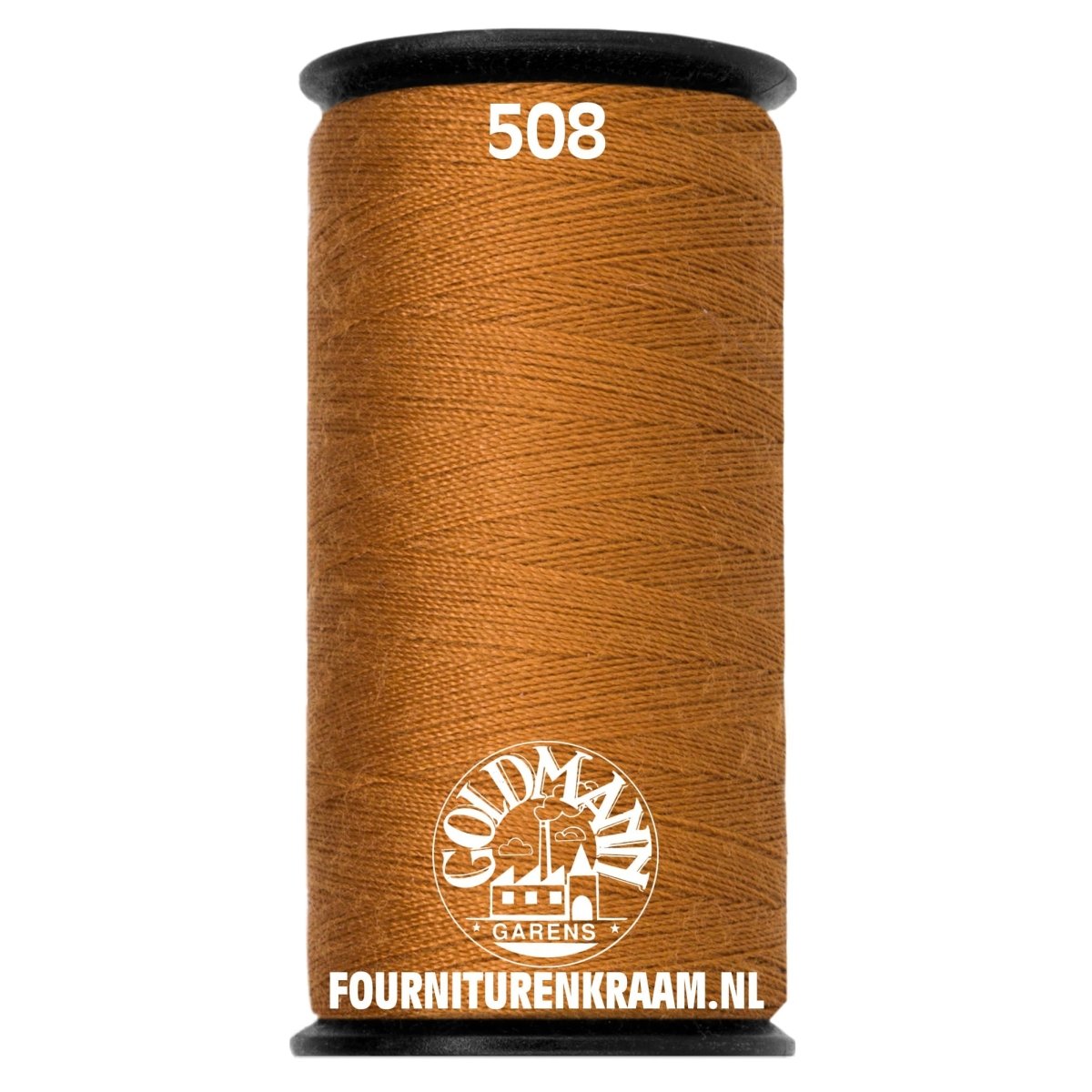 Goldmann garen 200m - 508 donker goud bruin Garen GOLDMANN - GAREN - 200M - 508
