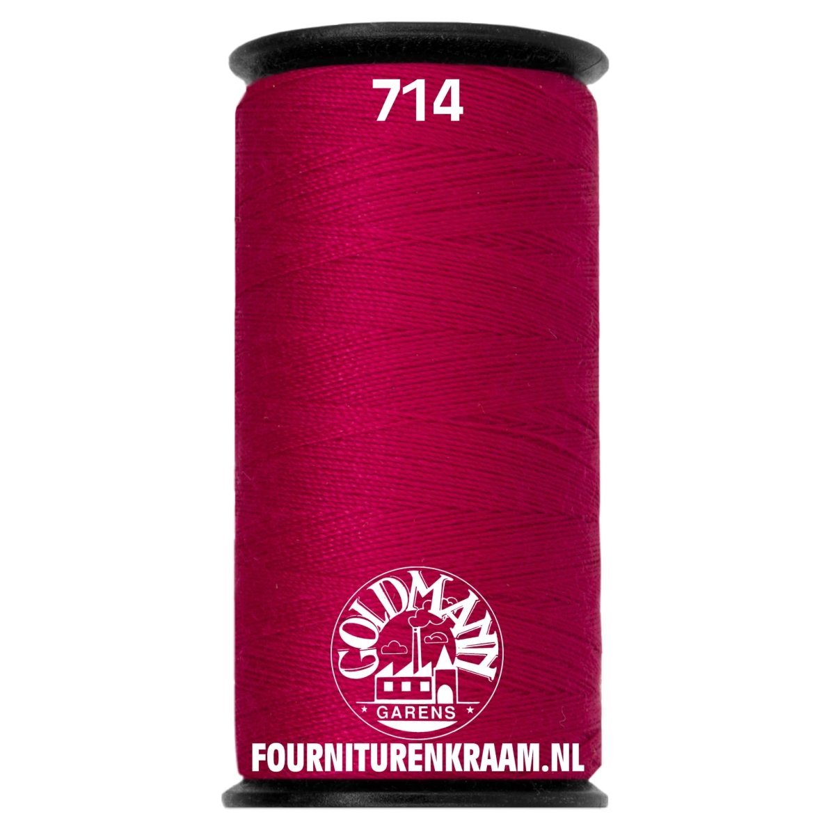 Goldmann garen 200m - 714 donker fuchsia Garen GOLDMANN - GAREN - 200M - 714