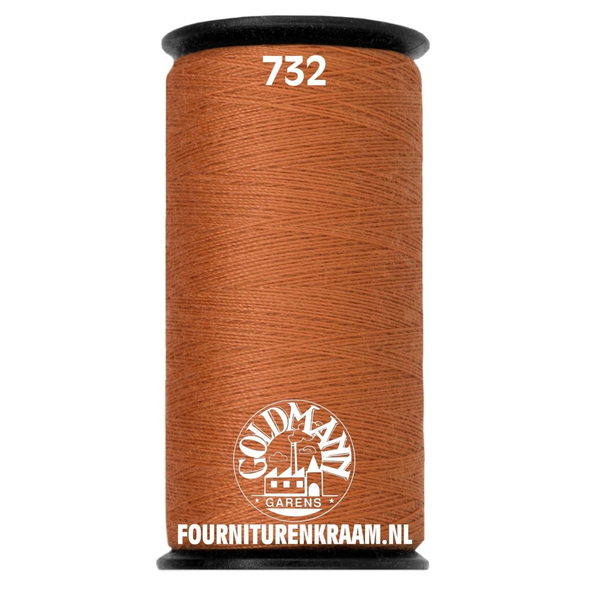 Goldmann garen 200m - 732 oranje bruin Garen GOLDMANN - GAREN - 200M - 732