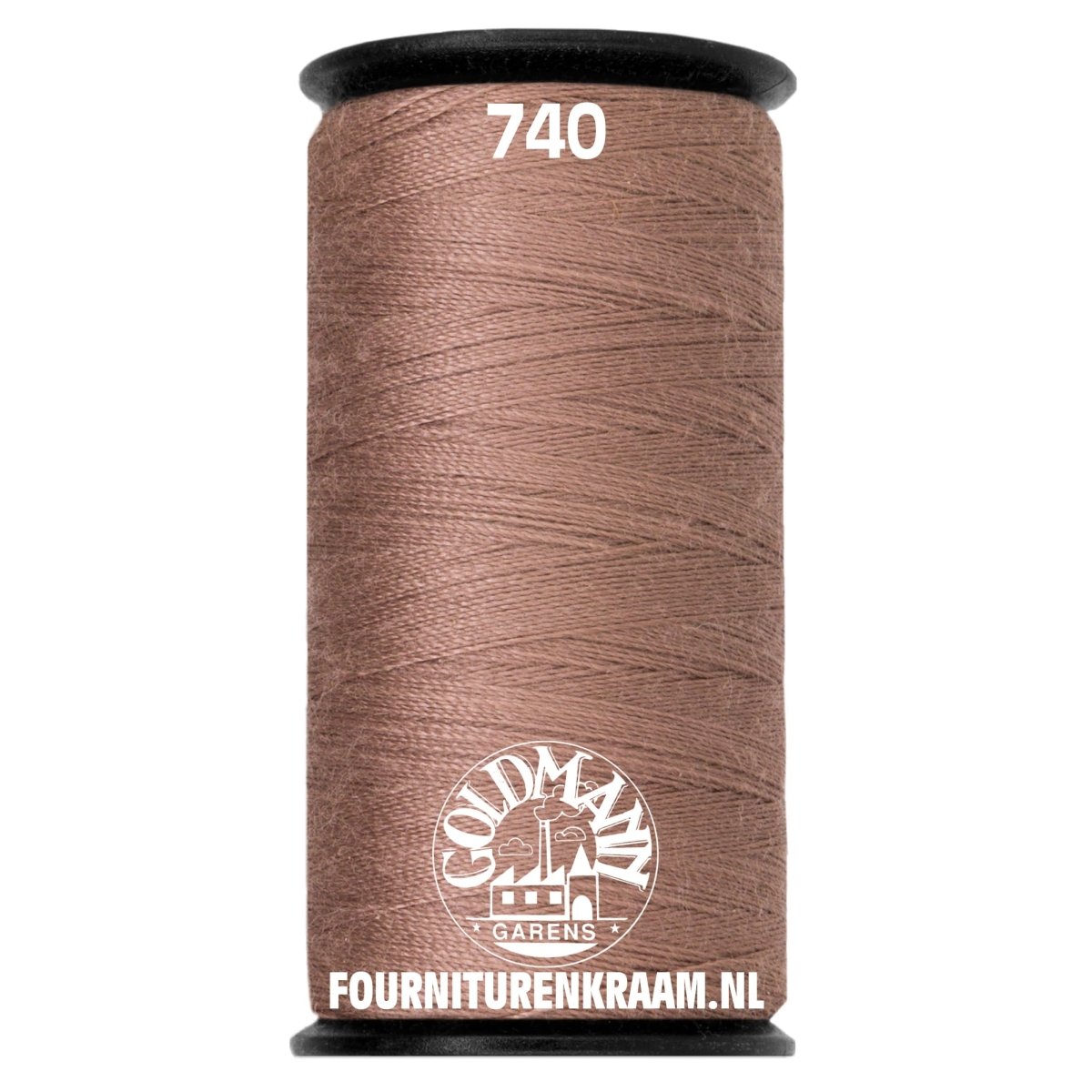 Goldmann garen 200m - 740 licht bruin Garen GOLDMANN - GAREN - 200M - 740