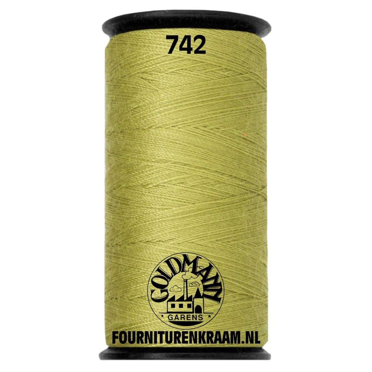 Goldmann garen 200m - 742 donker lime groen Garen GOLDMANN - GAREN - 200M - 742