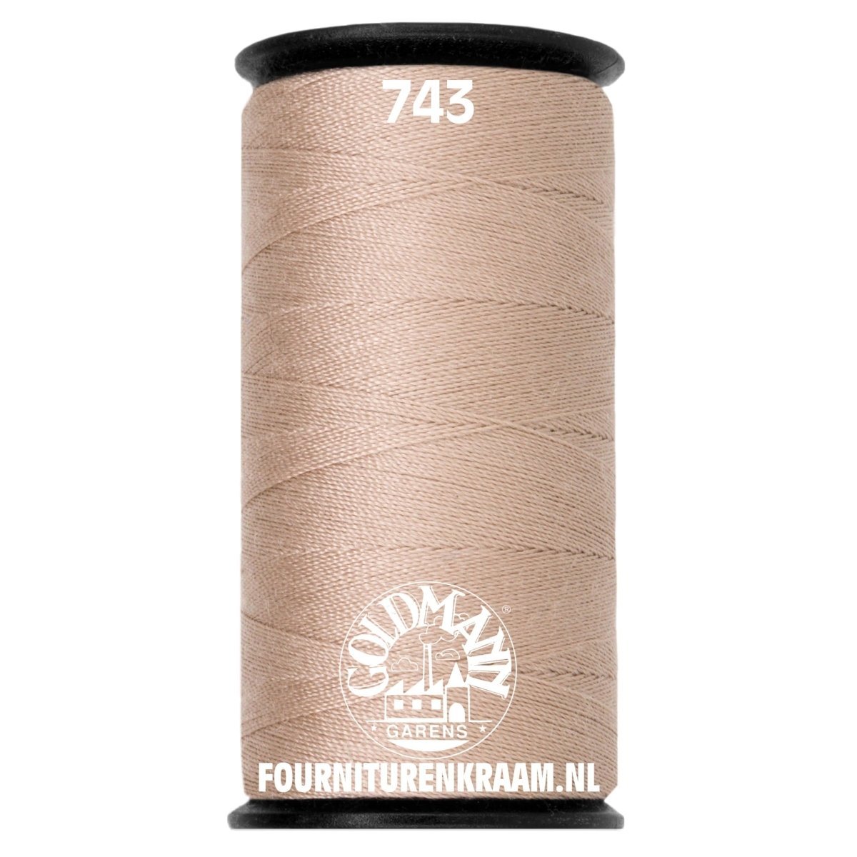 Goldmann garen 200m - 743 licht beige Garen GOLDMANN - GAREN - 200M - 743 2407743