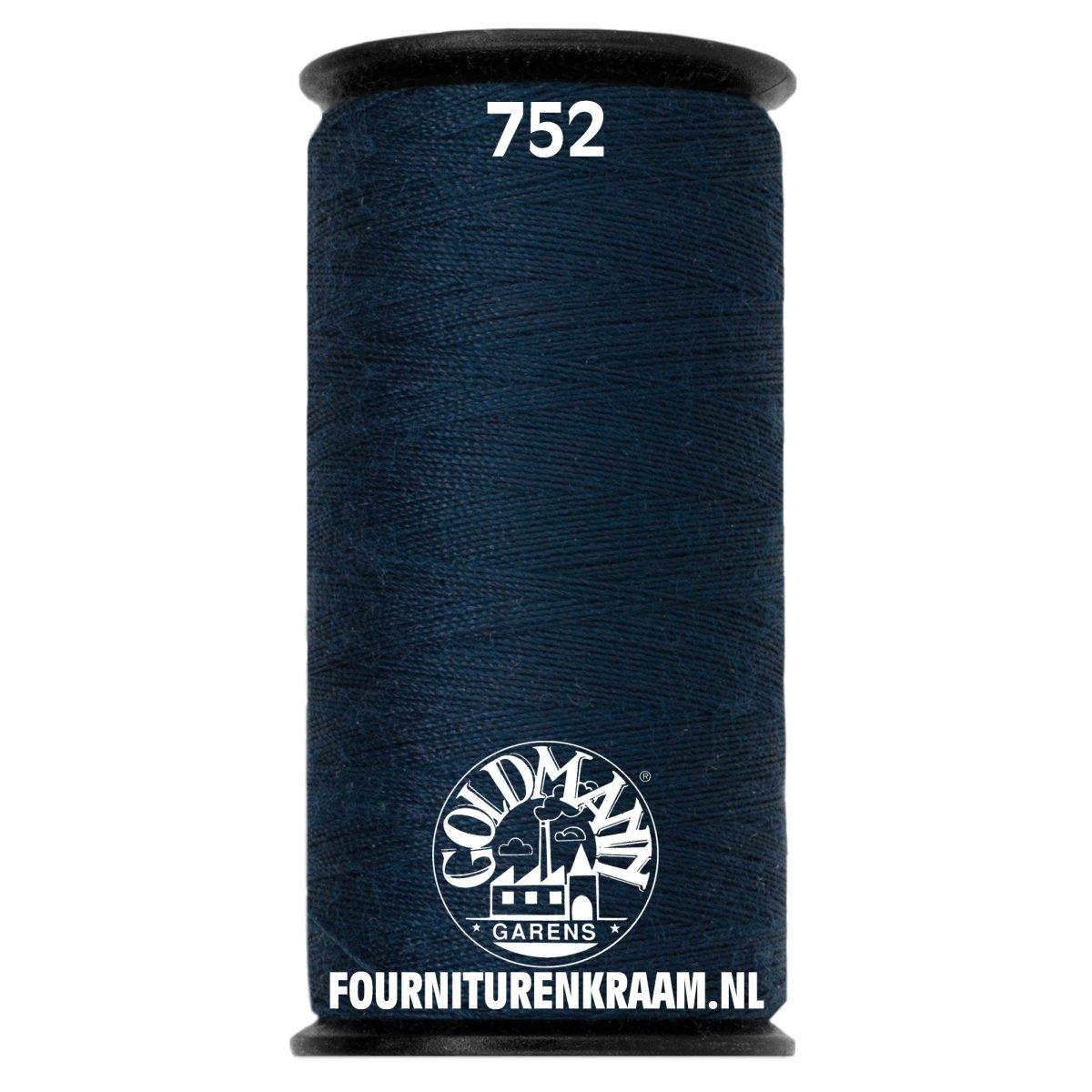 Goldmann garen 200m - 752 donker grijs blauw Garen GOLDMANN - GAREN - 200M - 752