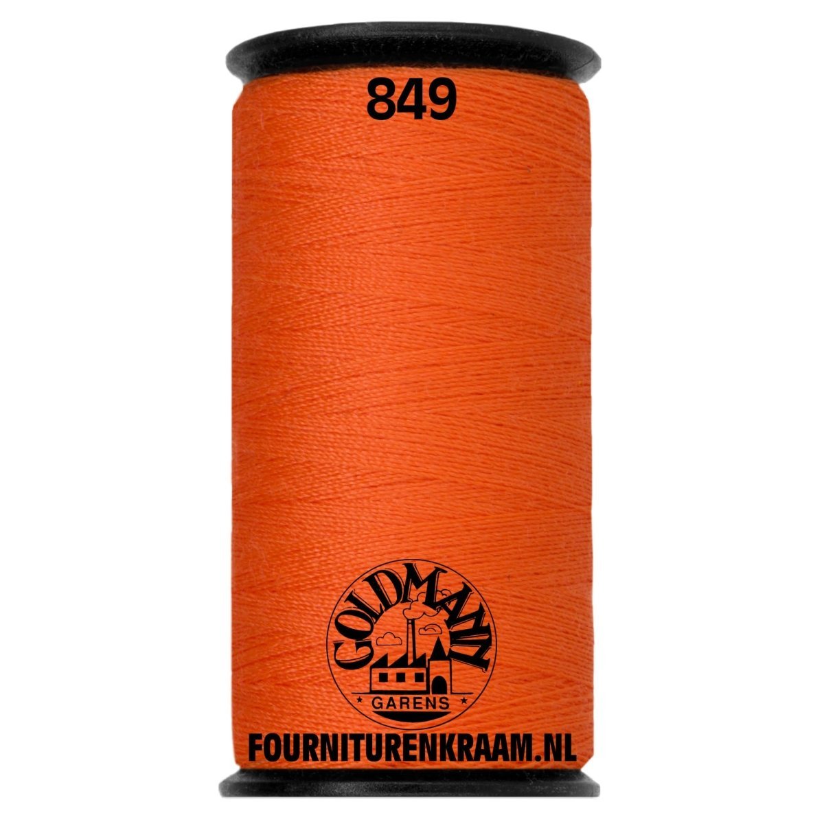 Goldmann garen 200m - 849 medium oranje Garen GOLDMANN - GAREN - 200M - 849