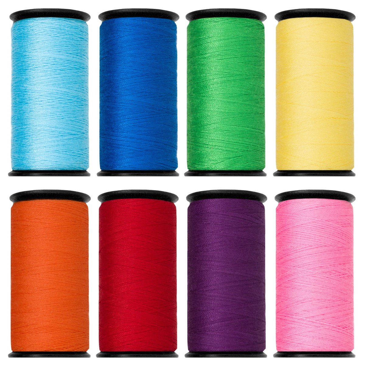 Goldmann naaigaren set | regenboog | 8x 200 meter naaigaren set GOLDMANN - SET - PRIMAIR