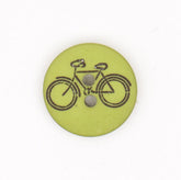 Groene Fiets Knoop 15x15mm Knopen KNP00088
