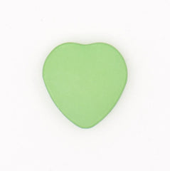 Groene Hartvormige Knoop 14x14mm Knopen KNP00016