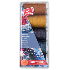 Gütermann naaigaren set Extra Sterk - Jeans - 731323 naaigaren set GM - SET - EXTRA - STERK - JEANS - 731323 - COL1 4029394096877