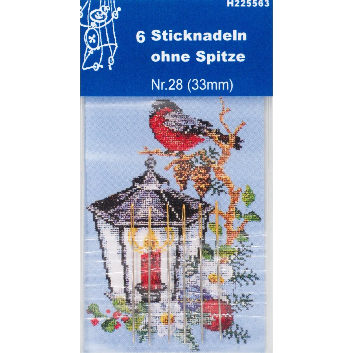 Handnaalden zonder punt 33mm 6 stuks NLD00009 - Fourniturenkraam.nl